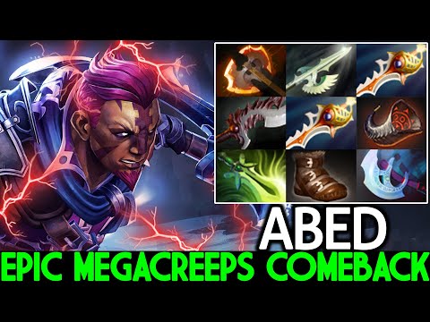 ABED [Anti Mage] Rapier Boss Epic Megacreeps Comeback Dota 2