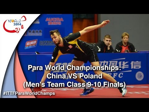 Para World Championships Full Match: China VS Poland (Men's Team Class 9-10 Finals)
