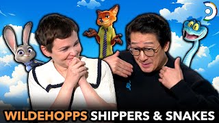 Ke Huy Quan et Ginnifer Goodwin, stars de Zootopia 2, parlent des fans de WildeHopps et de leur r...