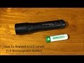 How To Replace a LED Lenser P7R Rechargeable Battery