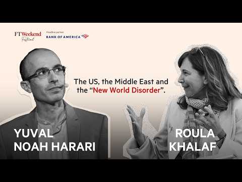 Yuval Noah Harari on Israel, Trump & the rise of AI | FT Weekend Festival