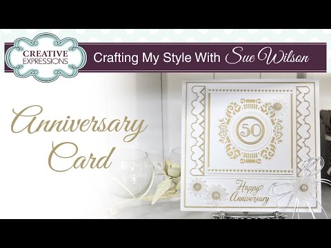 Romantic Card Tutorial | Crafting My Style with Sue Wilson