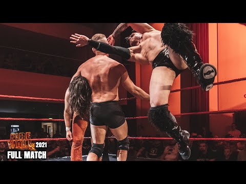 Crowchester vs. Ahura vs. Lukas Robinson | Unlimited Wrestling FireWall 2021