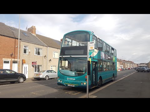 Route X7 : Arriva North East LJ51 DHZ/7487-Volvo B7TL/Wright Eclipse Gemini 1