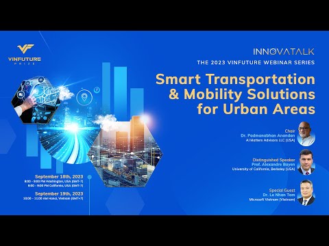 2023 InnovaTalk #6: Smart Transportation and Mobility Solutions for Urban Areas