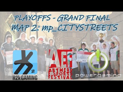 qLimAxzU POV - AEF 2010 - H2k vs POWER GAMING GRAND FINAL map 2 citystreets (26-12) cod4 promod
