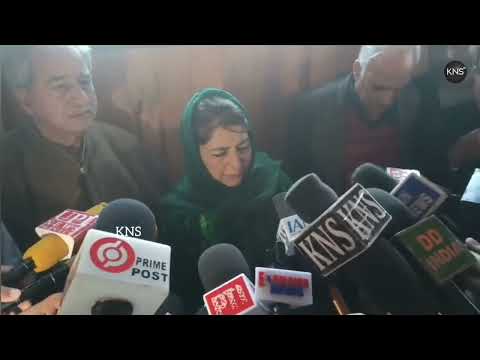 Prime Minister should remember he represents 1.4 billion people; embracing Benjamin Netanyahu sends wrong message, betrays India’s moral foreign policy and commitment to peace and justice worldwide values: PDP Chief #MehboobaMufti