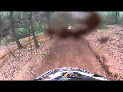 2012 GNCC Steel Creek RD-3  Kailub Russell Helmet cam