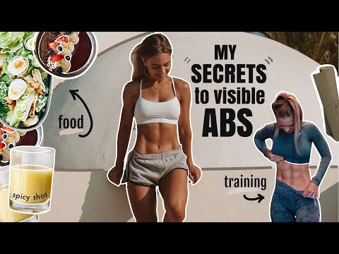 MY SECRET to having visible abs (training, food, body fat & genetics)