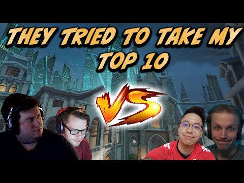 They thought they would take rank 10 from me..... they thought wrong