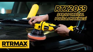 RTX2059B Şarjlı Orbital Polisaj Makinesi