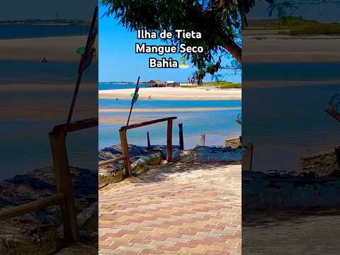 Ilha de Tieta, Mangue Seco, Jandaíra, Bahia🏝️🇧🇷