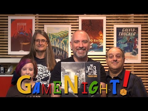 This War of Mine: The Board Game - GameNight! Se5 Ep20 - How to Play and Playthrough