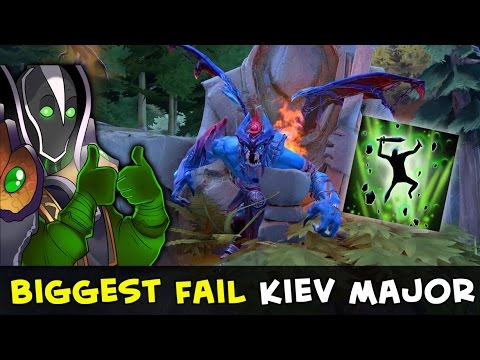 Biggest fail of Kiev Major — Rubick vs cliff Night Stalker