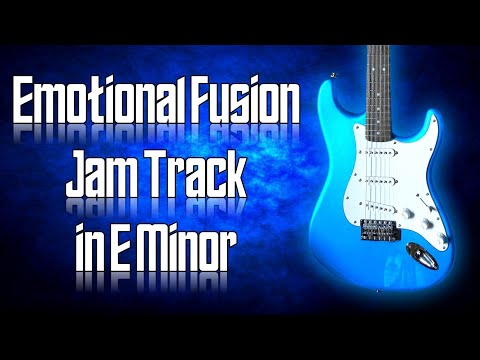 Emotional Fusion Jam Track in E Minor 🎸 Guitar Backing Track