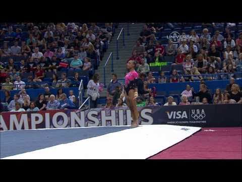 Kytra Hunter - Floor Exercise - 2010 Visa Championships  - Women - Day 1