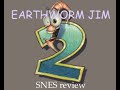 Review Earthworm Jim 2 SNES
