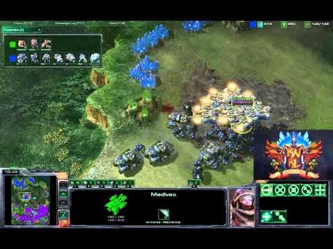 Starcraft 2 - KNKL03 - Tarson (T) vs Naugrim (Z) on Jungle Basin P02
