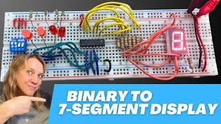 BCD to 7-Segment Display Wiring Made EASY!