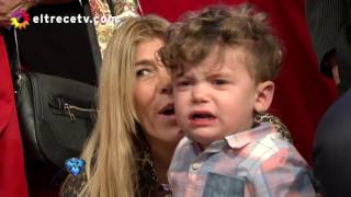 Marcelo hizo llorar a Milo, por suerte después hicieron las paces