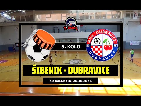 ŽMNL: ŠIBENIK - DUBRAVICE  5:2, 30.10.2021.
