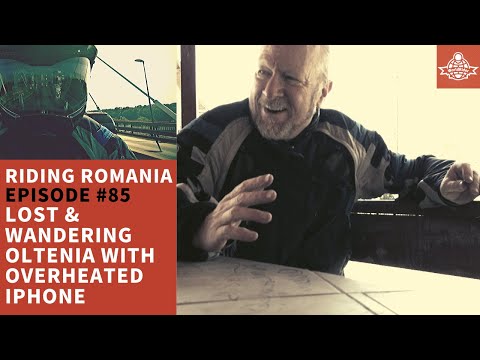 Romania Back Roads—Bucharest to Dragasani—Lost With Overheated iPhone | Riding The World Episode #85