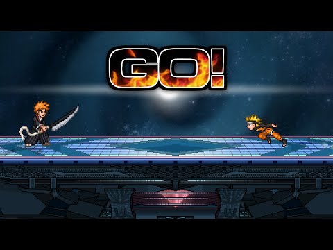 Super Smash Flash 2 V0.9b - Ichigo Vs Naruto