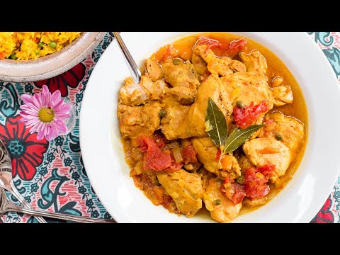Turmeric Arroz con Pollo - Spanish Chicken and Rice Recipe - Eat Simple Food