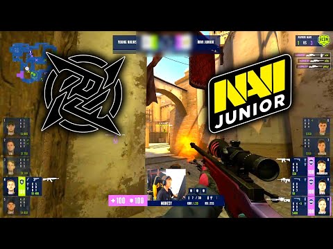 Young Ninjas vs NAVI Junior - WePlay Academy League Season 1 - MIRAGE Highlights