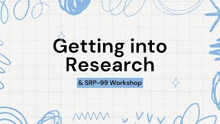 How to Get Into Research | UCLA