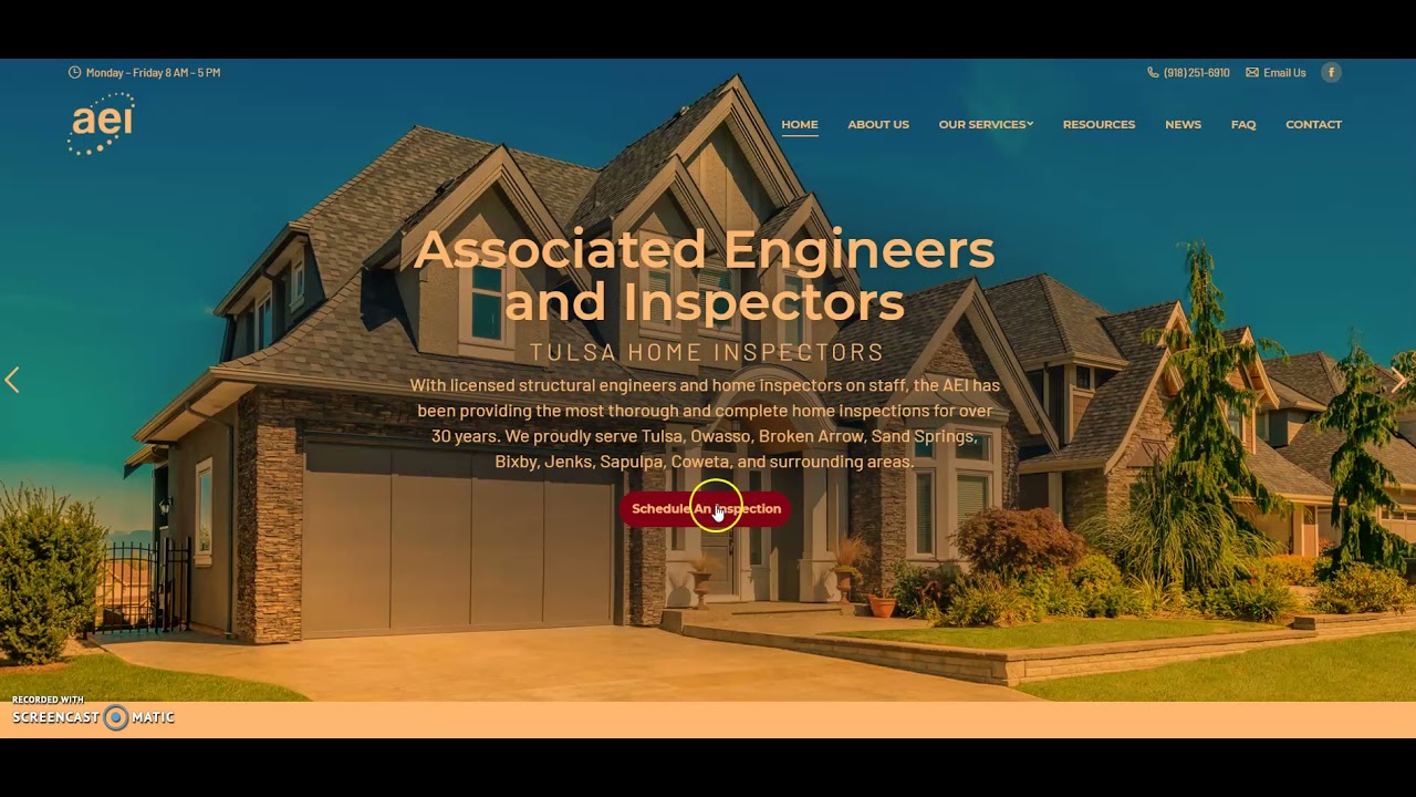 Home Inspection Tulsa | AEI Inspections