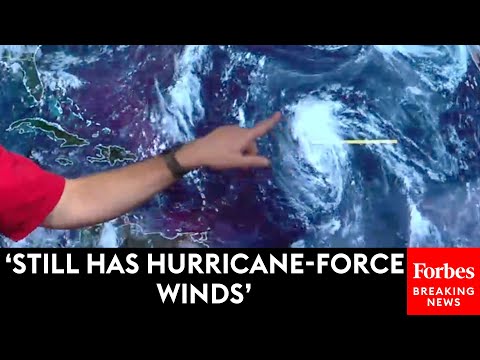 BREAKING NEWS: National Hurricane Center Gives Update On Post-Tropical Cyclone Lee