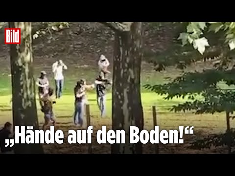 Amok-Alarm in Essen: Hier wird der Messer-Angreifer festgenommen