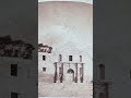 The Alamo — Front View with Hog & Cart, San Antonio, Texas c1860–1910