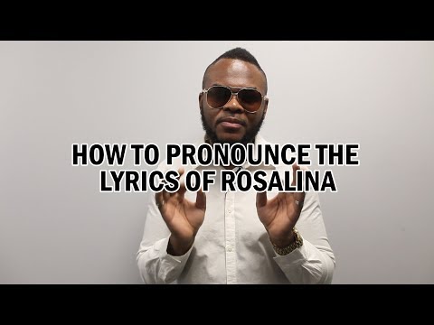 How to pronounce BM - Rosalina (Tutorial) #RosalinaChallenge