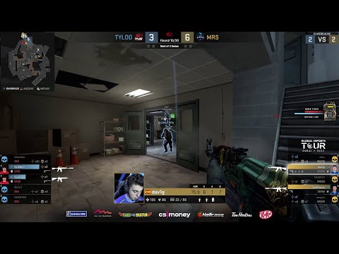 Movistar Riders vs. TYLOO CSGO Highlights | Global Esports Tour Dubai 2022
