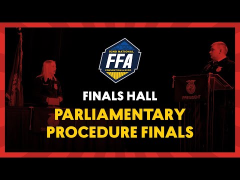 Parliamentary Procedure Finals | 2019 National FFA Convention & Expo