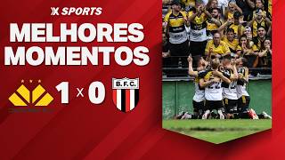 CRICIÚMA 1X0 BOTAOGO-SP - MELHORES MOMENTOS BRASILEIRÃO SÉRIE B
