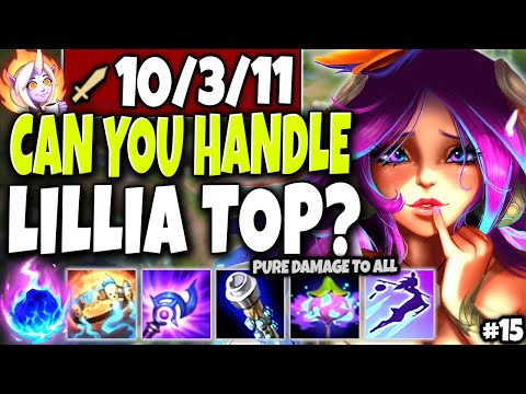 Can you really handle this Lillia Top Lane Build Guide? IMPOSSIBLE 🔥 LoL Lilia Season 10 Gameplay