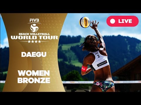 Волейбол Daegu 1-Star — 2018 FIVB Beach Volleyball World Tour — Women Bronze Medal Match