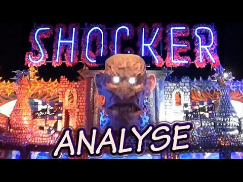 SHOCKER-Geisterbahn ANALYSE: Streckenführung, Geister, Konstruktion (Eckl, Böttger)