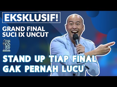 Stand Up Pandji Pragiwaksono: Tiap Stand Up di Final Gak Pernah Lucu - GRAND FINAL SUCI IX UNCUT