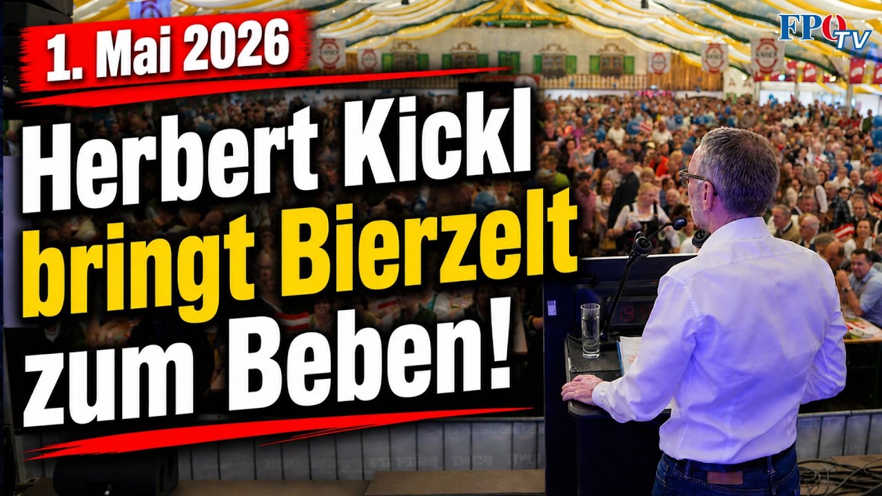 Herbert Kickl spricht Klartext: Das müsst ihr hören! (1. Mai 2026 der FPÖ in Linz!)