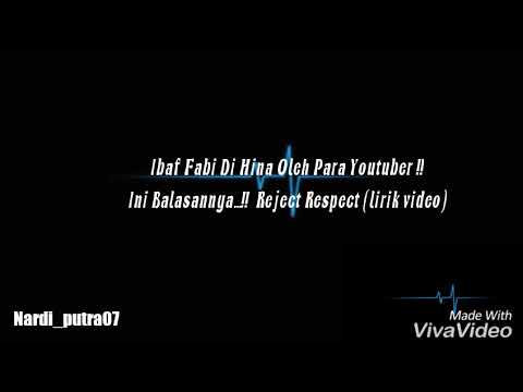 Ibaf Fabi Di Hina Oleh Para Youtuber (lirik video)
