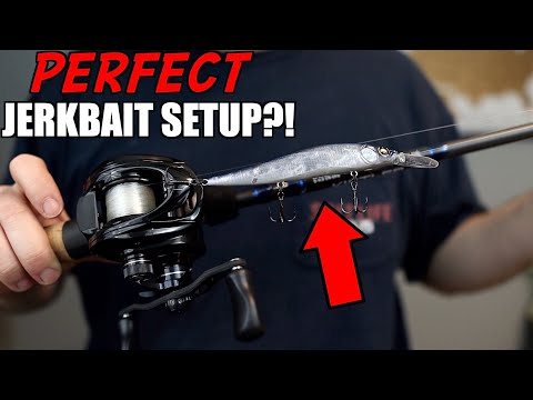 The PERFECT Jerkbait Setup to Catch MORE Bass!