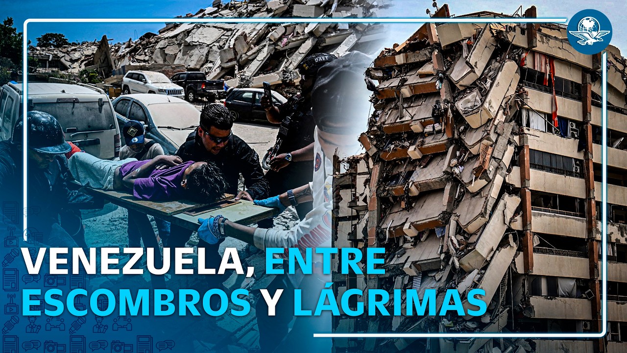 Las impactantes imágenes que dejaron los terremotos en Venezuela