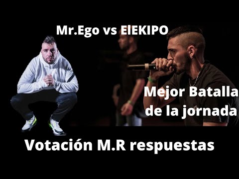 MR. Ego vs Sawi Elekipo // FMS España 2022 // J6 Murcia // Mejor Batalla del día . Votación