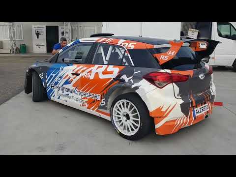 Spettacolare Hyundai R5 Bernini al Castelletto Circuit 19 agosto 2017
