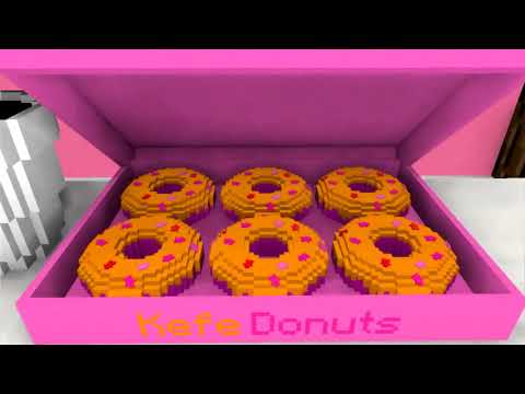 Monster School: WORK AT DONUT PLACE! - Minecraft Animation