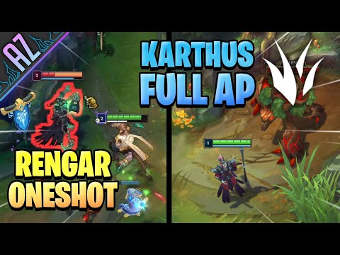 RENGAR SHOTTA TUTTO E KARTHUS JUNGLE PER LA PENTA - AZ PENTAKILL CHALLENGE